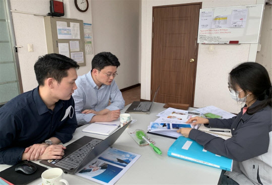 사진= 외국어 통·번역 지원사업 모습(화성시 제공)